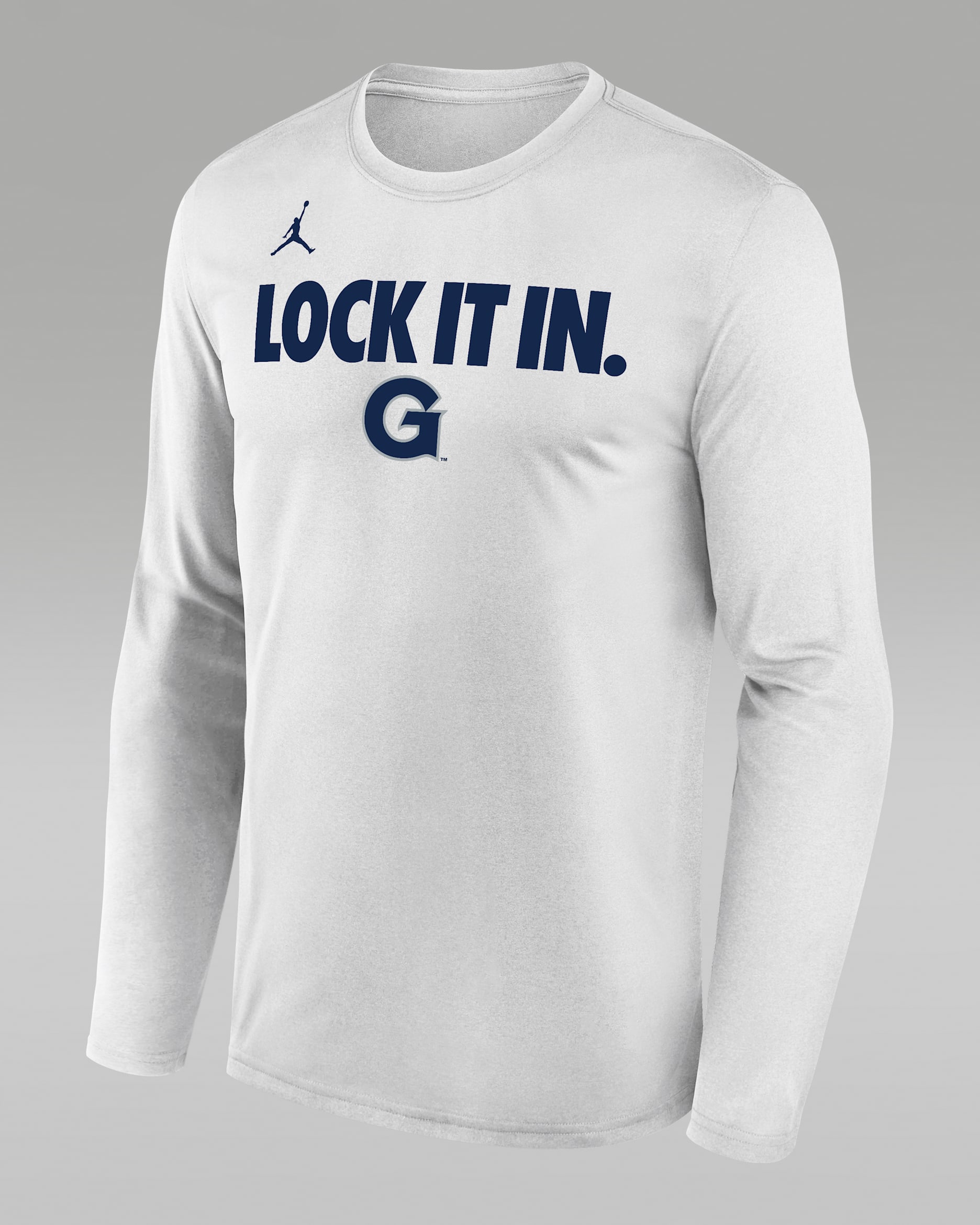 Georgetown 2026 On-Court Bench Men's Jordan Dri-FIT College Long
